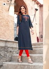 Albeli By Kadlee Rayon Weaving Designer Kurtis Wholesale Market In Surat
